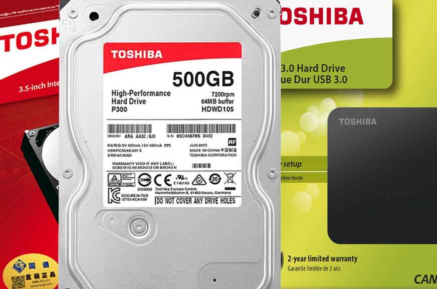 Toshiba serwis Odzyskiwanie danych